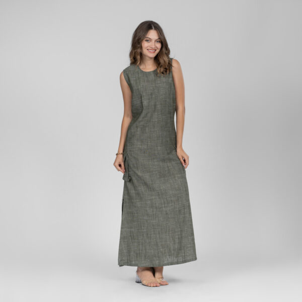 Linen dress with 2 pockets