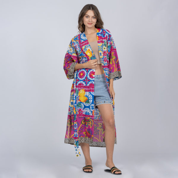 Floral Summer Kimono - Image 3