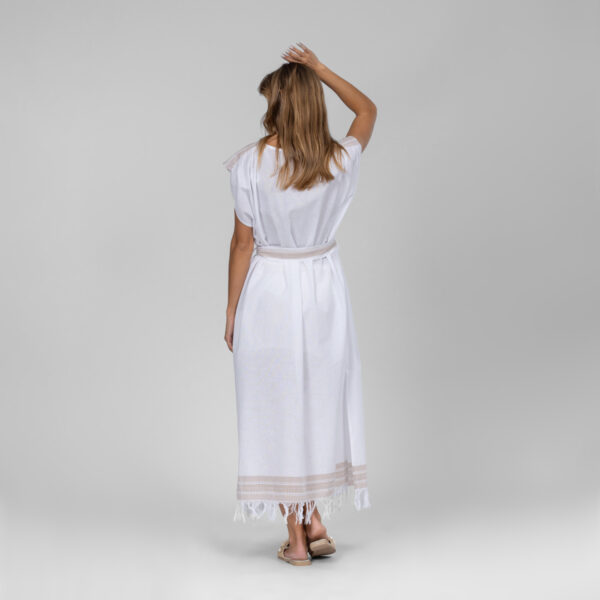 Beach White Coverup - Image 6